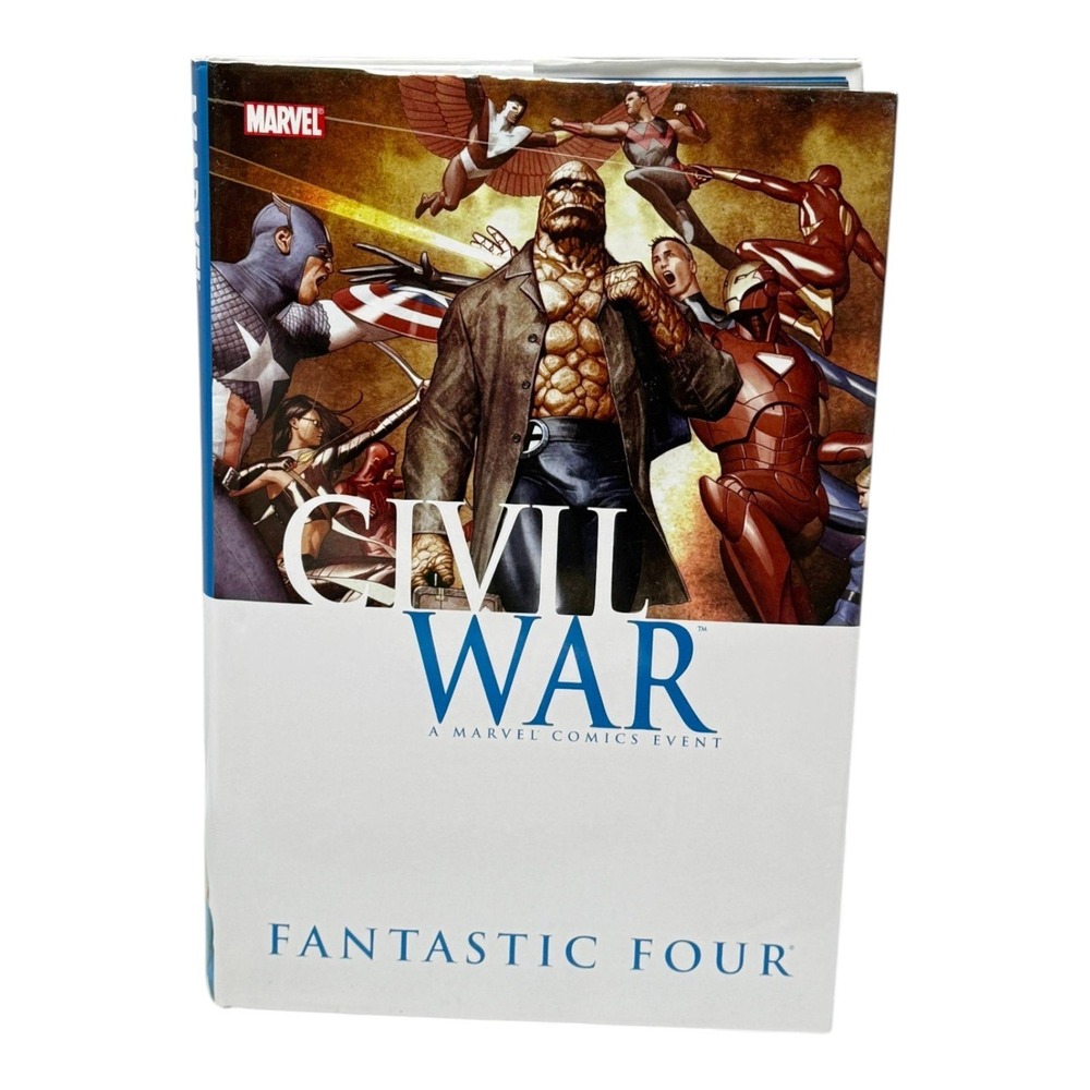 Civil War Fantastic Four J. Michael Straczynski Hardcover w DJ 2010